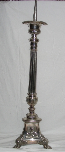 Série de 6 chandeliers d'autel