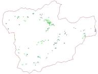 Les maisons et les fermes sur la commune de Treffendel