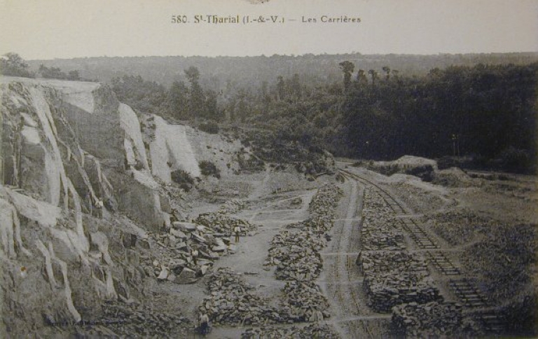 Carrière, près de Cannes (Saint-Thurial)