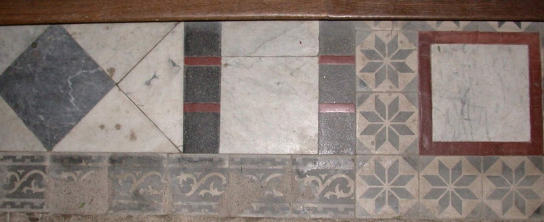 Carrelage de sol du choeur