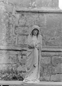 Calvaire (d'applique, demi-nature) : Calvaire