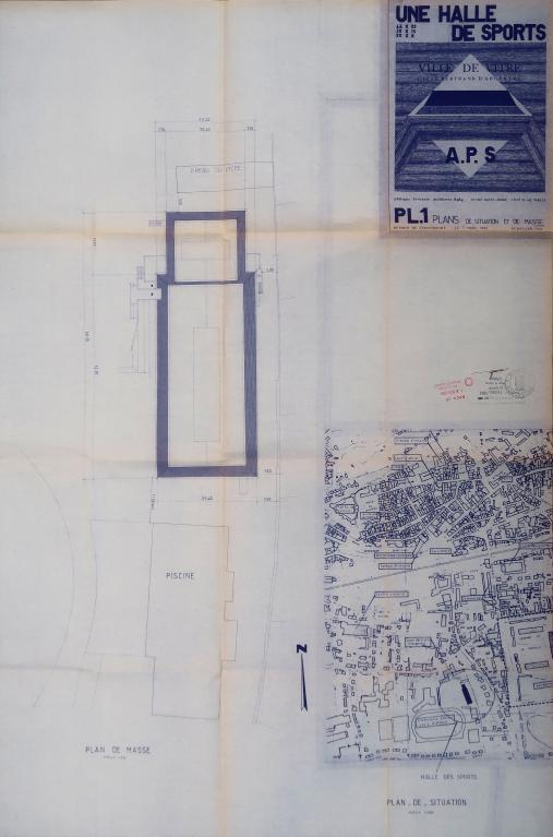 Gymnase B du complexe sportif des Promenades, boulevard Louis Giroux (Vitré)