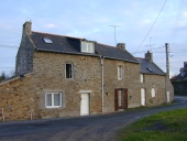 Alignement de maisons, 19-21 rue de la Cour Galant (Saint-Coulomb)