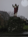 Monument commémoratif dédié au Sacré Coeur de Jésus, allée du Presbytère (Lourmais)
