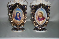 Paire de vases d'autel