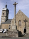 Croix monumentale, place de l'Eglise (Vieux-Vy-sur-Couesnon)