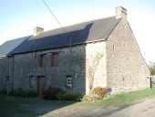 Ancienne maison, le Bas Rouault (Tressé fusionnée en Mesnil-Roc'h en 2019)