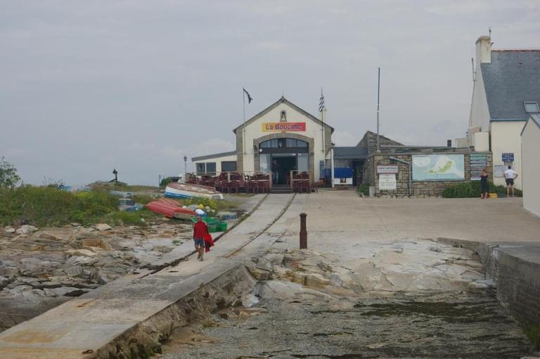Abri du canot de sauvetage de l'île St Nicolas (Archipel des Glénan)