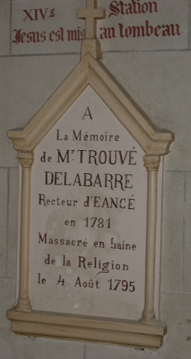 Tableau commémoratif des morts
