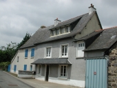 Alignement de deux maisons, 6,8 rue de la Hunaudière (Talensac)