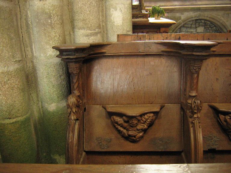 Cathédrale Saint-Tugdual : stalle 07