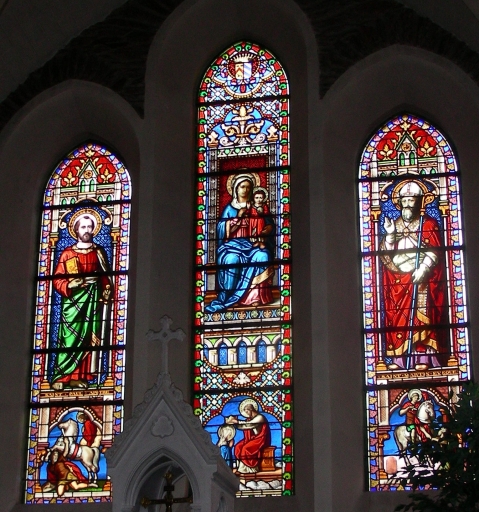 Ensemble de 10 verrières