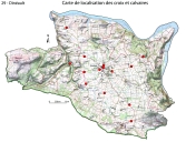 Les croix et les calvaires de la commune de Dinéault