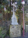 Croix de chemin, rue Notre-Dame de Lourdes (Domalain)