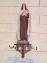 Statue : sainte Thérèse de Lisieux ; culot
