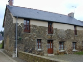 Alignement de deux fermes, les Cours Romé (Montreuil-sur-Ille)