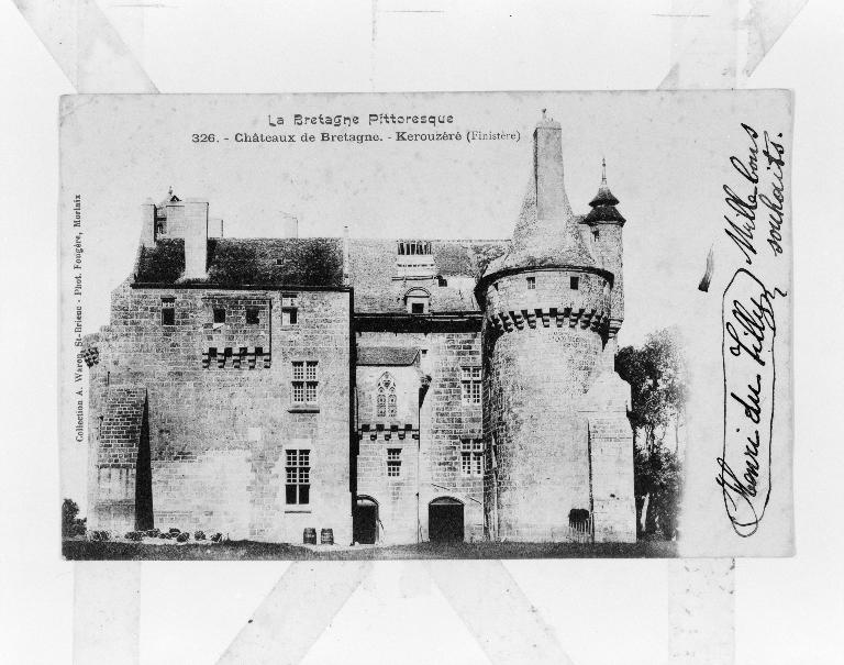 Château fort dit château de Kerouzéré (Sibiril)