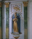 Statue (grandeur nature) : saint Pierre