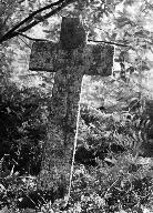 Croix de chemin, dite du Chêne rond, à l'ouest du Chêne (La Gacilly)