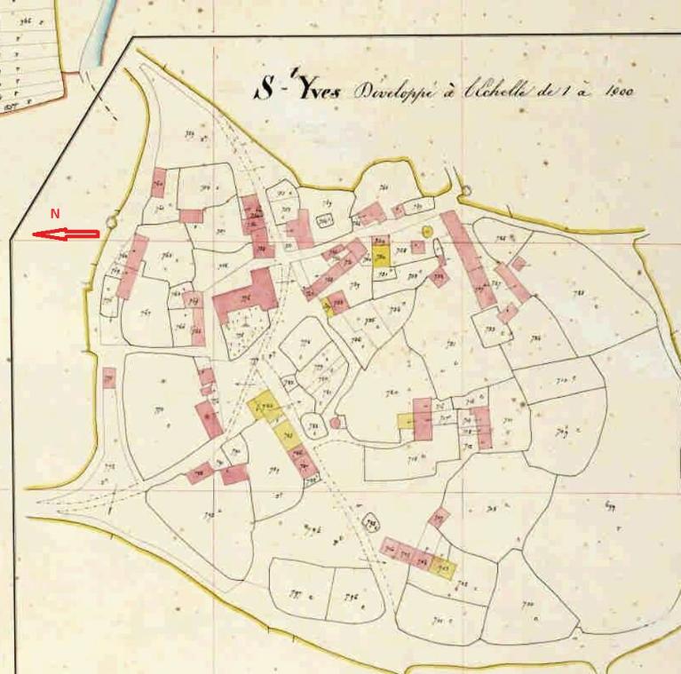 Ecart dit village de Saint-Yves (Lignol)