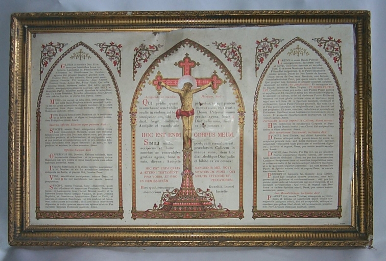 Ensemble de 3 canons d'autel