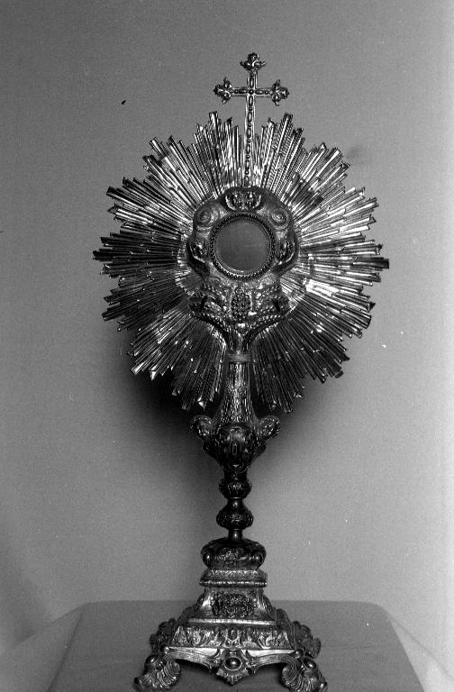 Ostensoir, église paroissiale de la Nativité de la Vierge (Les Fougerêts)