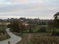 Le bourg de Luitré (Luitré fusionnée en Luitré-Dompierre en 2019)