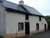 Alignement de deux maisons, la Hamonais (Mouazé)