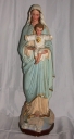 Statuette : Vierge à l'Enfant, dite Notre-Dame du Sacré-Coeur