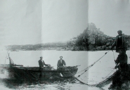 Outil de pêche : filet de pêche au mulet (maquette)