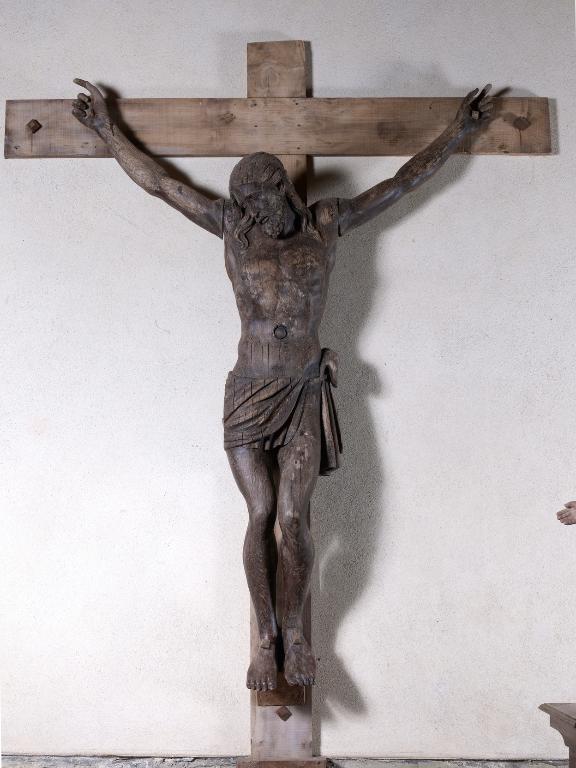 Christ en croix, chapelle Saint-Mathurin (Saint-Martin-sur-Oust)