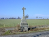 Croix de chemin, la Hérauderie, route départementale 108 (Domalain)