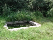 Lavoir et fontaine dite des Aniers, le Bout de Haut (Paimpont)