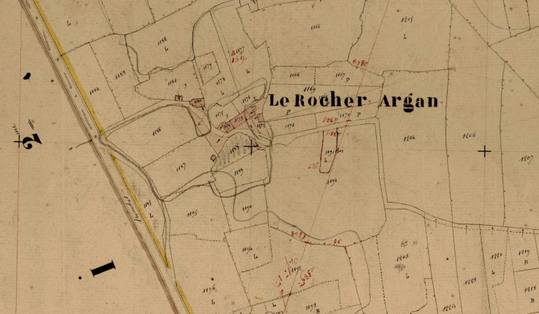 Écart, le Rocher Argan (Le Tronchet)