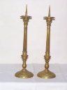 Paire de chandeliers d'acolyte