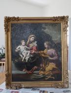 Tableau : La Vierge à l'Enfant avec sainte Catherine d'Alexandrie (Arradon)