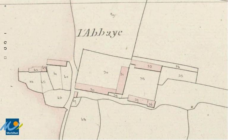 Manoir, dit château de Rocarant, l'Abbaye (Bohal)