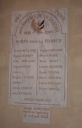 Tableau commémoratif des morts de la 1ère guerre mondiale