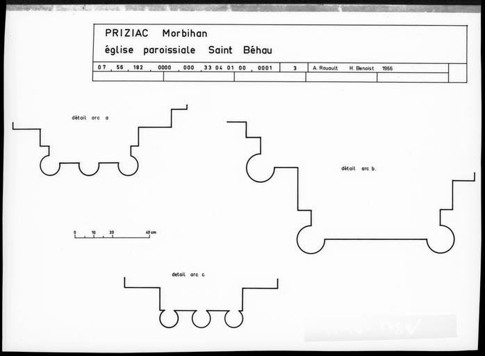Eglise paroissiale Saint-Beheau (Priziac)