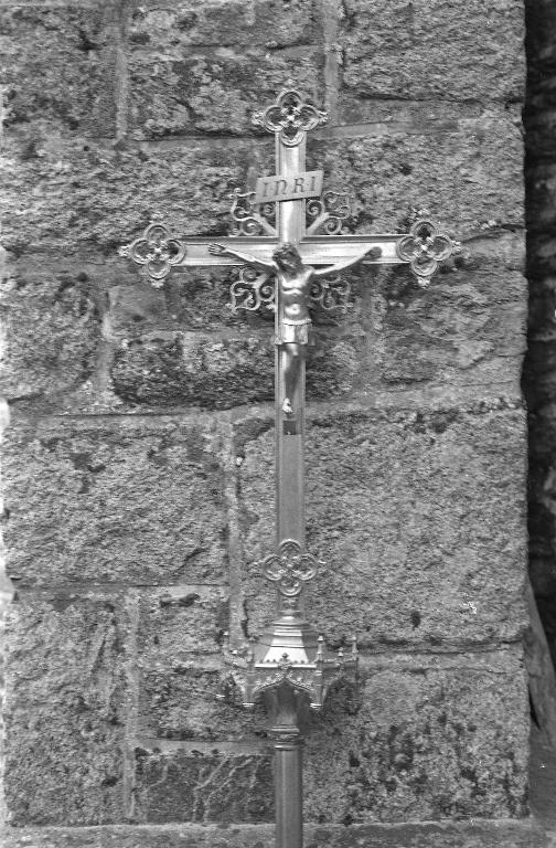 Croix de procession 2, église Saint-Malo (Monterrein fusionnée en Ploërmel en 2019)