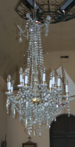 Ensemble de 3 lustres d'église