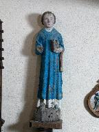 Statue 2 : Saint Mathurin, chapelle Saint-Mathurin (Saint-Martin-sur-Oust)