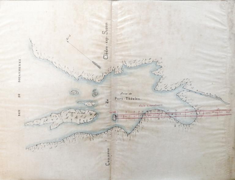 Port-abri, Pors Théolen (Cléden-Cap-Sizun)