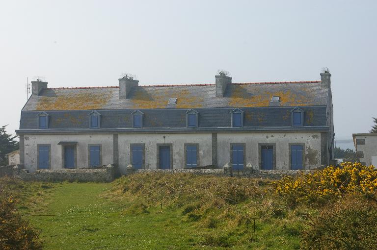 Maison d'habitation des gardiens de phare de l'île Penfret (Archipel des Glénan)