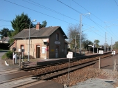 Maison de garde barrière n° 17, puis gare, le Pas d'Ille (Dingé)