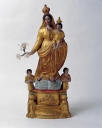 Statuette 2 : Vierge à l'Enfant, dite Notre-Dame du scapulaire