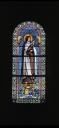 Verrière à personnages de la baie 105 : sainte Thérèse