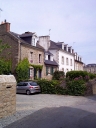 Alignement de maisons, rue de la Haye (Saint-Briac-sur-Mer)