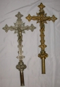 Paire de croix de procession