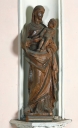 Statue dans une niche : Vierge à l'Enfant